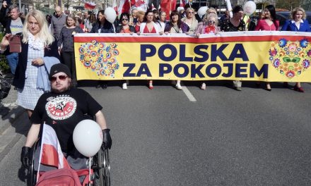 Marsz „Polska za Pokojem” Warszawa, 6.04.24r.