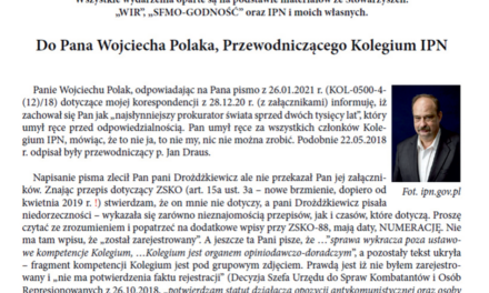 OSKARŻAM pracowników IPN – list otwarty Edmunda Lajdorfa