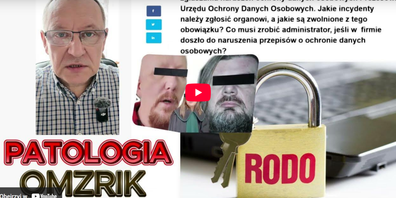 Czy Prokurator Generalny Adam Bodnar daje parasol ochronny przestępcy z OMZRIK