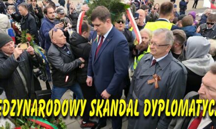 SKANDAL DYPLOMATYCZNY – Ambasador Federacji Rosyjskiej publicznie znieważony przez przedstawiciela KOD-u i grupę Ukraińców