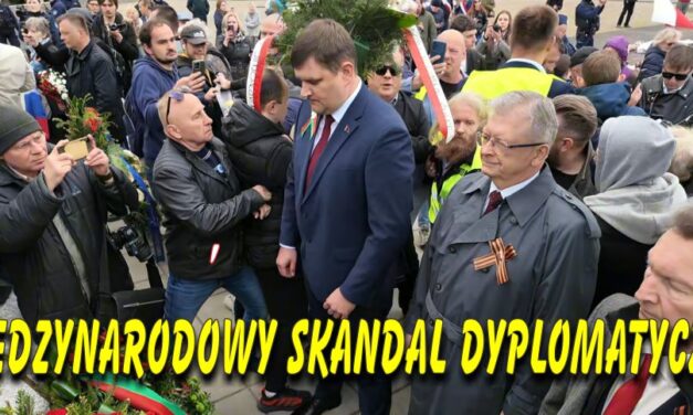 SKANDAL DYPLOMATYCZNY – Ambasador Federacji Rosyjskiej publicznie znieważony przez przedstawiciela KOD-u i grupę Ukraińców