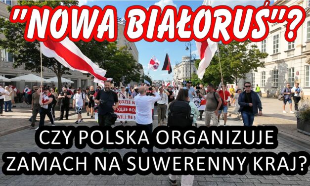 Protest Białorusinów w Warszawie (relacja wideo) – Czy Polska organizuje zamach na suwerenność Białorusi?