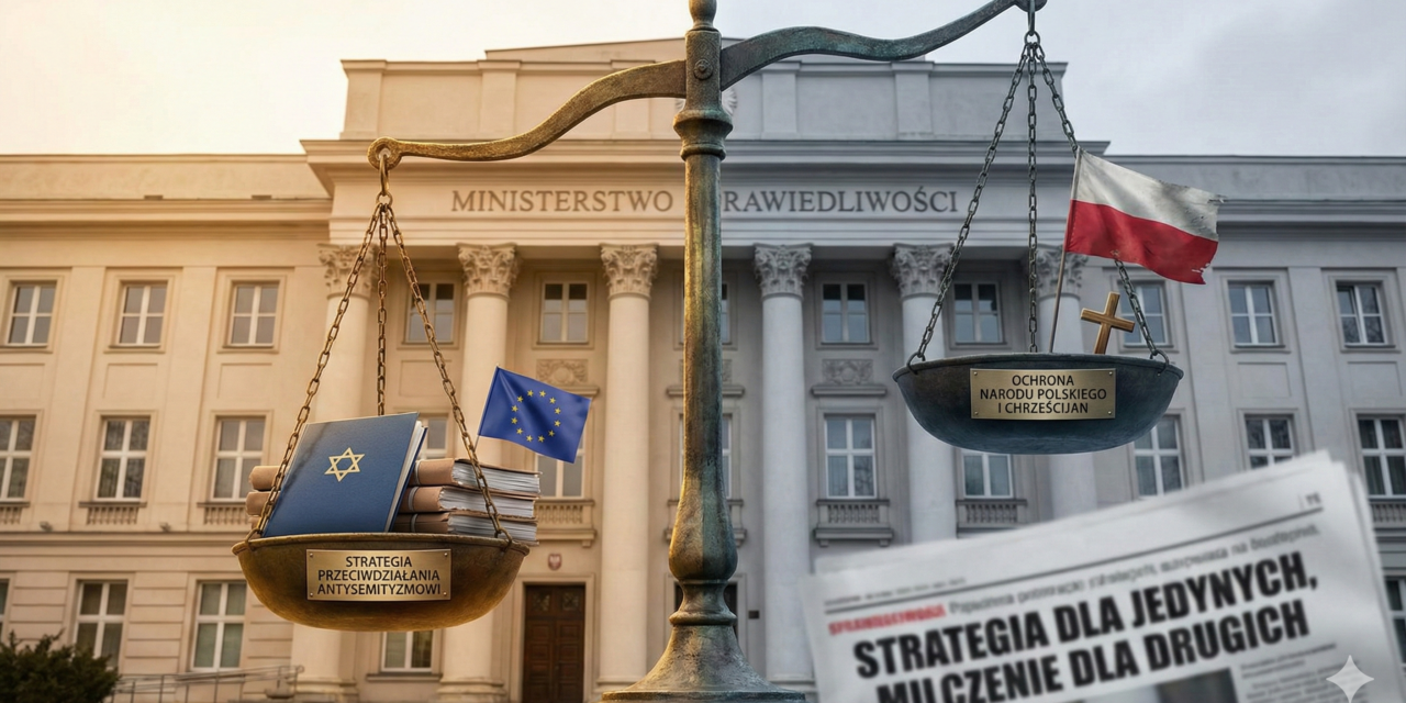 Strategia dla jednych, milczenie dla drugich. Czy Ministerstwo Sprawiedliwości dyskryminuje Polaków i chrześcijan?