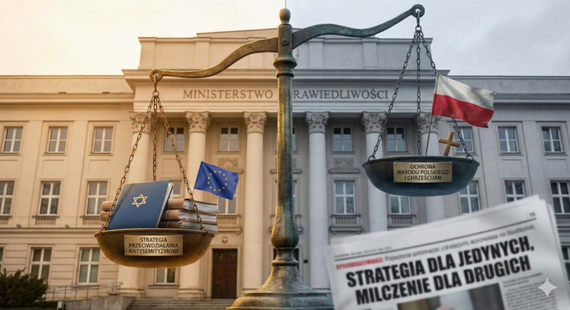 Strategia dla jednych, milczenie dla drugich. Czy Ministerstwo Sprawiedliwości dyskryminuje Polaków i chrześcijan?