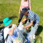 Mieszkańcy posprzątali brzegi jeziora Toczyłowo. Wspólna akcja pokazała siłę lokalnej społeczności