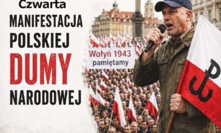 „Pamiętamy, nie zapomnimy, nigdy nie przebaczymy”. Czwarta Manifestacja Dumy Narodowej w Warszawie